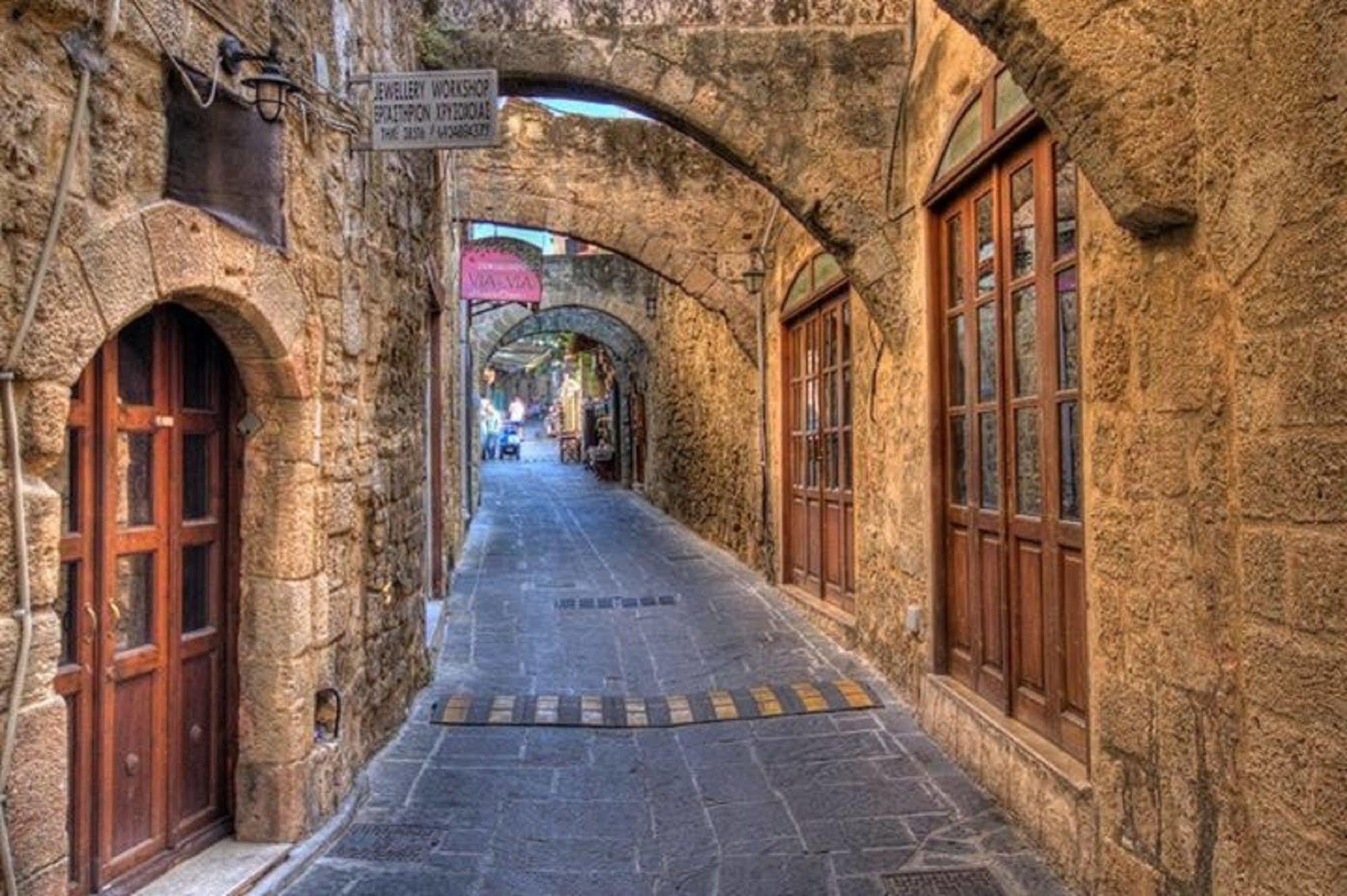 Vila Old Town Roloi House Rhodes City Exteriér fotografie